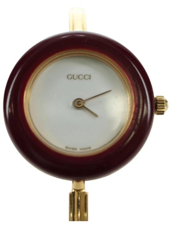 GUCCI Change Bezel Watches metal Gold Auth am6432M main image 4